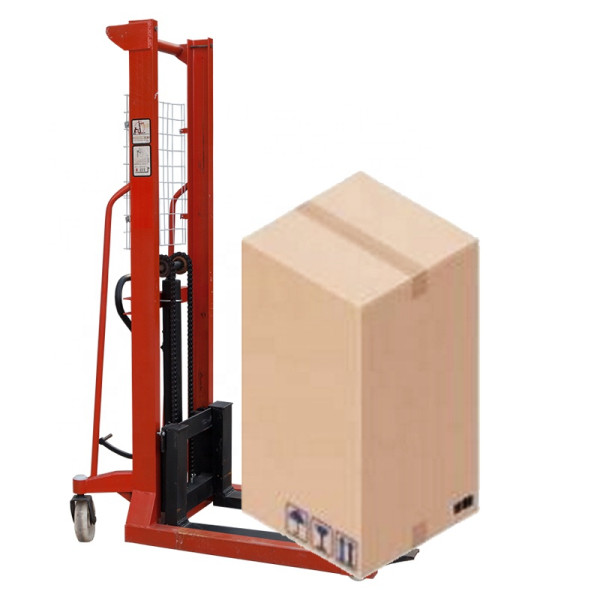 pallet hand hydraulic stacker fork lift&manual stacker forklift 