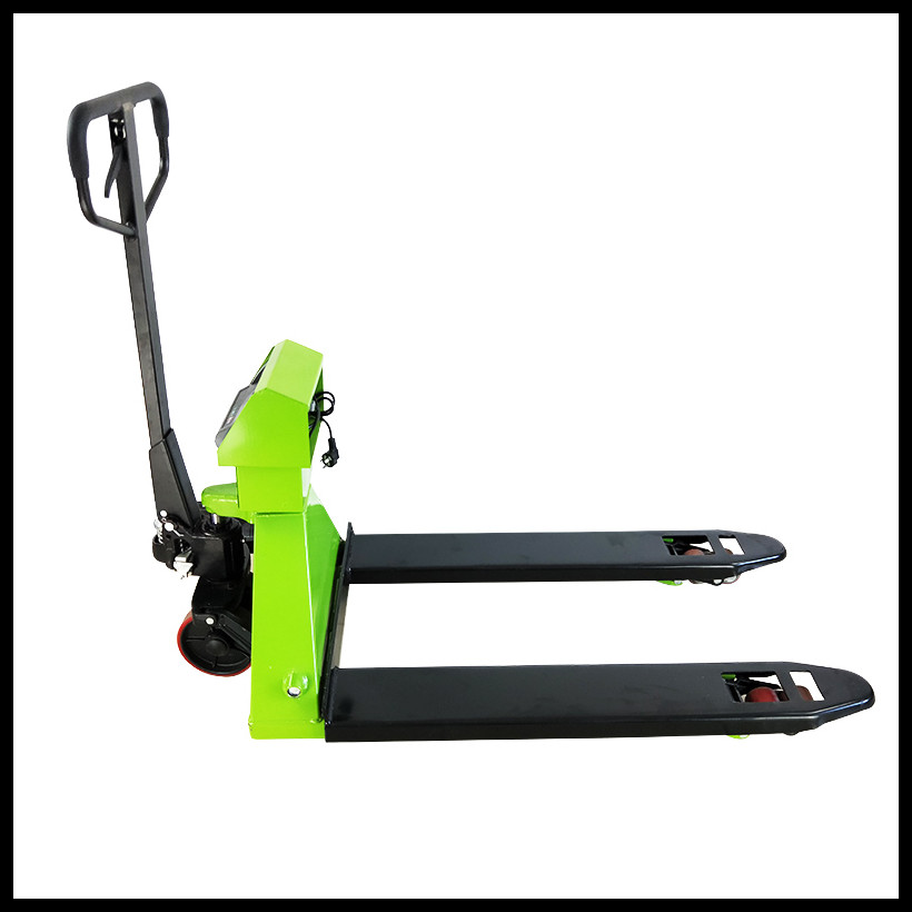 CE Certification cheap hand pallet scale truck with low profile 